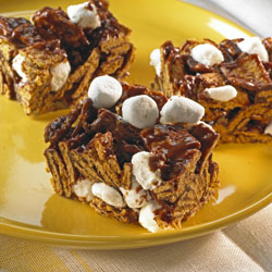S'mores Cereal Squares